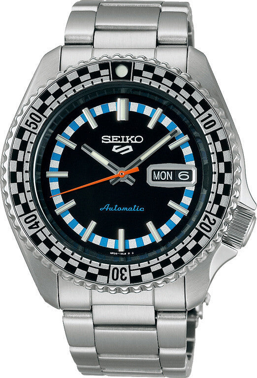 Seiko 5 Sports Retro Color Black & White Special Edition ref. SRPK67K1 — stahl Automatic watch