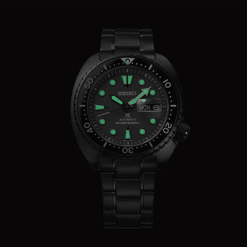 Seiko Prospex Black Series Night Vision Turtle Diver