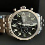 Zeno-Watch Basel Oversized Pilot Chronograph Day-Date ref. 8557TVDD-a1M — stahl Automatic watch