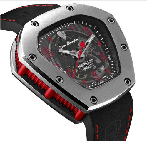 Tonino Lamborghini Spyder Automatic Spyderleggero Skeleton Red ref. TLF-T06-2 — titaniumium Automatic watch