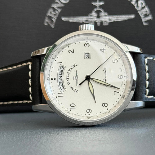 Zeno-Watch Basel Magellano Big Day ref. 6069DD-e2 — stahl Automatic watch