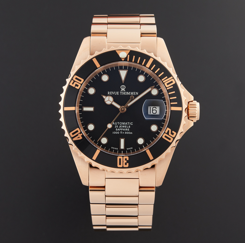 Revue Thommen Diver XL ref. 17571.2167 — stahl, vergoldet Automatic watch