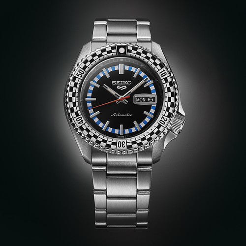 Seiko 5 Sports Retro Color Black & White Special Edition ref. SRPK67K1 — stahl Automatic watch