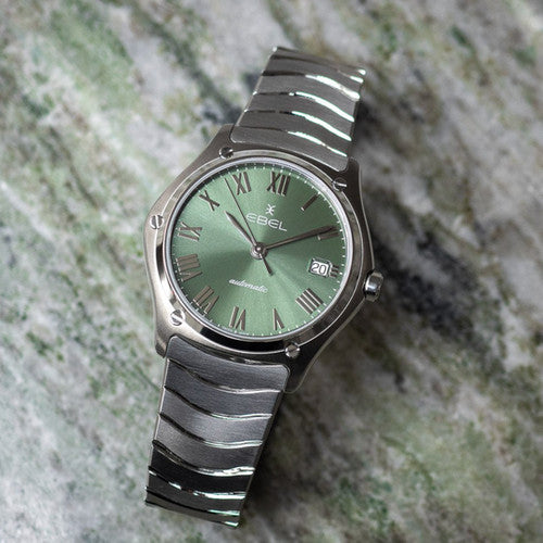 Ebel Sport Classic Automatic Mintblau 37mm