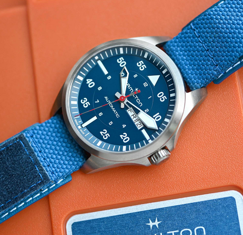 Hamilton Khaki Aviation Pilot Air Glaciers 42mm Special Edition