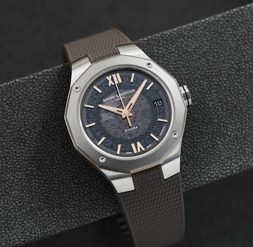Baume & Mercier Riviera 10720 Baumatic ref. M0A10720 — stahl Automatic watch