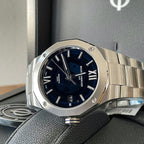 Baume & Mercier Riviera Blue Baumatic ref. M0A10616 — stahl Autmatik watch