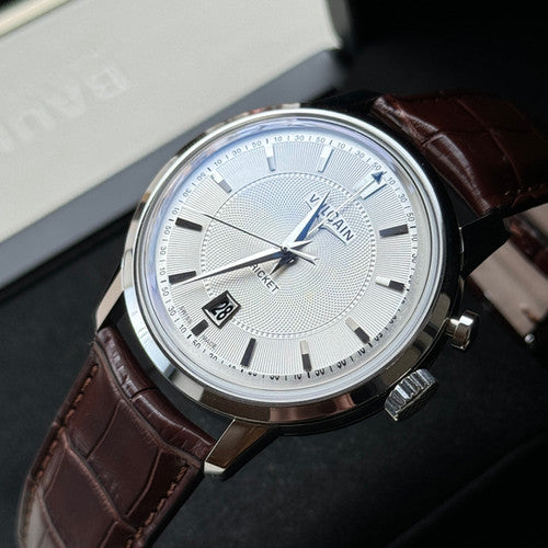 Vulcain 50's President Cricket 42mm ref. 110151G20.BAL128 — stahl Manual-winding watch