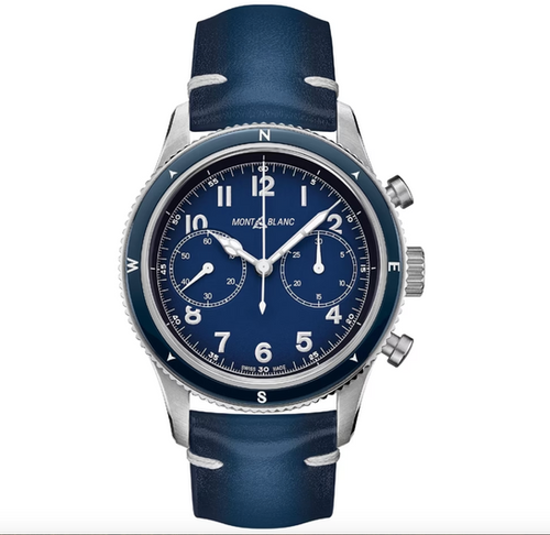 Montblanc 1858 Automatic Chronograph 42mm ref. 126912 — stahl Automatic watch