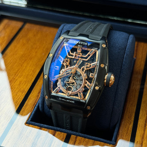 Cvstos Challenge Jetliner PS Black Titanium Black Dial 5N ref. A00103. 4115001 — titaniumium Manual-winding watch