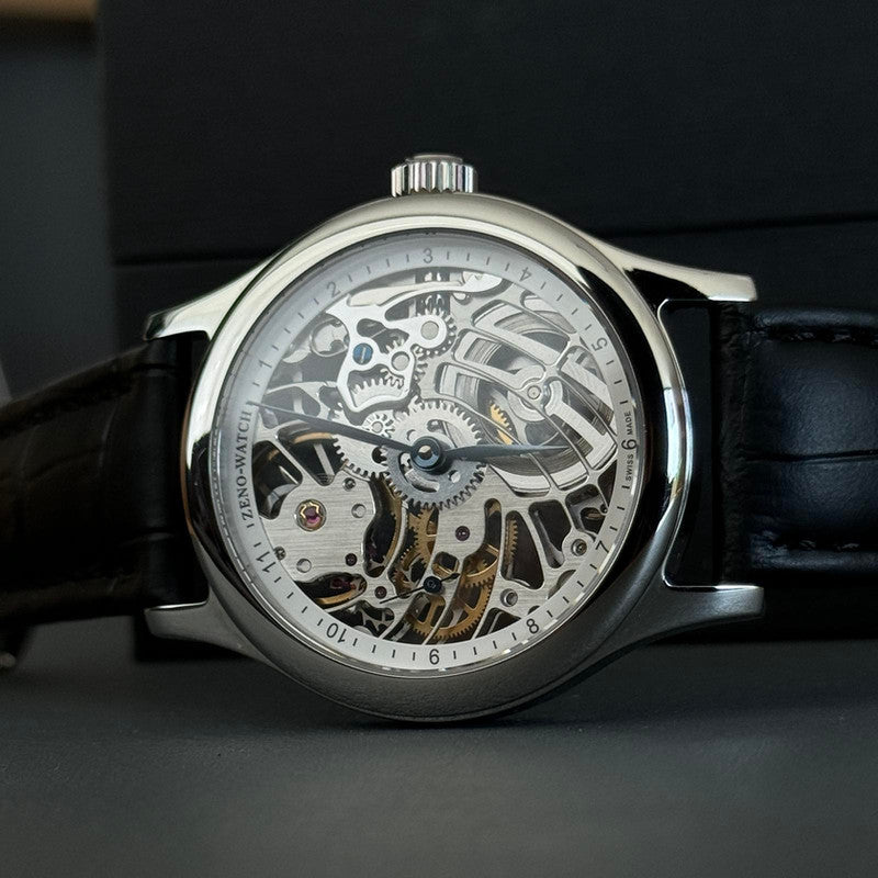 Zeno-Watch Basel Skeleton - Limited Edition ref. 4187S — stahl Manual-winding watch