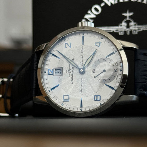 Zeno-Watch Basel Godat I Grand Date ref. 6498D12-g3 — stahl Manual-winding watch