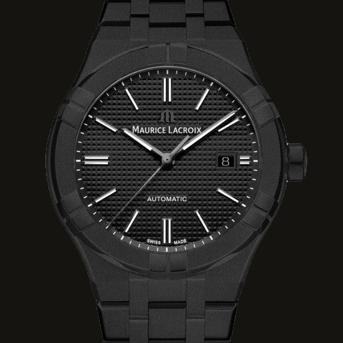Maurice Lacroix Aikon Automatik 42mm Keramik schwarz