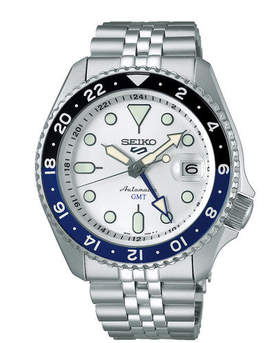Seiko 5 Sports GMT Silver Cloud SKX Re-Interpretation ref. SSK033K1 — stahl Automatic watch