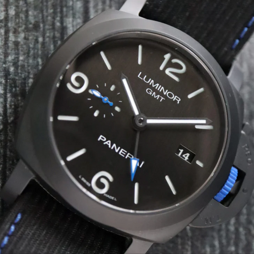 Panerai Luminor Base Gmt Bucherer Blue