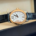 Chopard Happy Sport Oval ref. 278602-6001 — 18k rosegold/stahl Automatic watch