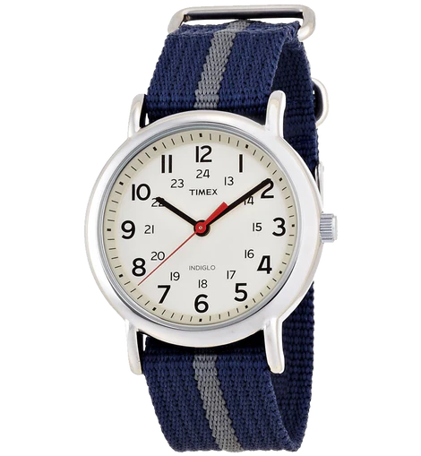 Timex Unisex Weekender Watch With Pattern Band